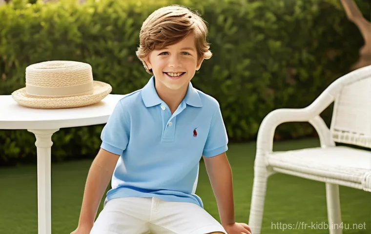 폴로키즈의 럭셔리 아이템 - Prompt 1: "The Iconic French Riviera Polo Day"**