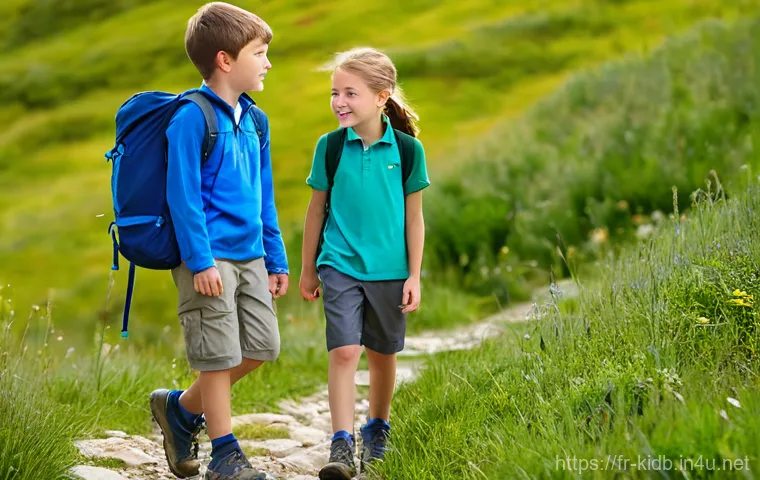 키즈용 아웃도어 브랜드 - **Prompt 2: Puddle Jumper's Delight**
    "A happy toddler, approximately 4 years old, is joyfully s...